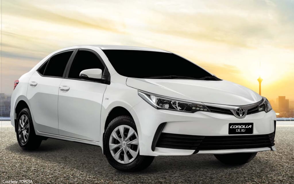 Rent Corolla in Rawalpindi - Executive sedan rental